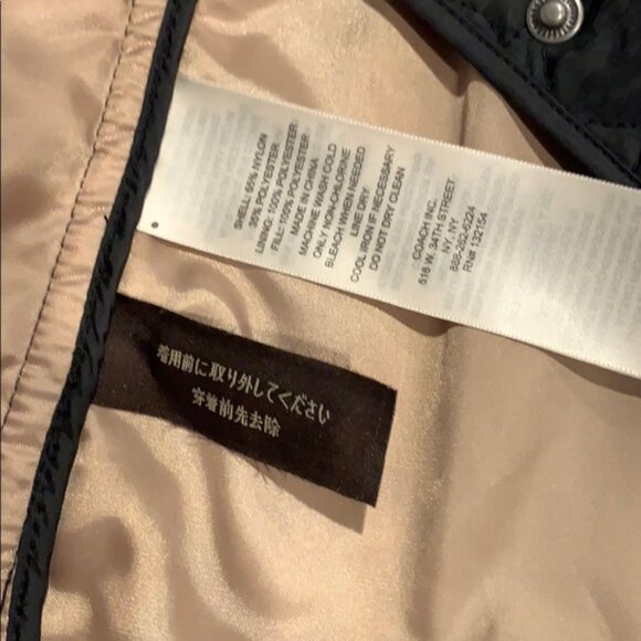 - Signature COACH “C” est.1941 plaid chore  jacket… - Picture 5 of 8